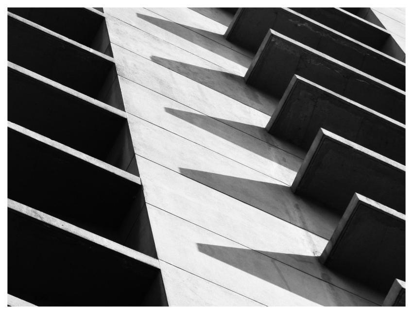 Symmetry Wood Planks Architecture