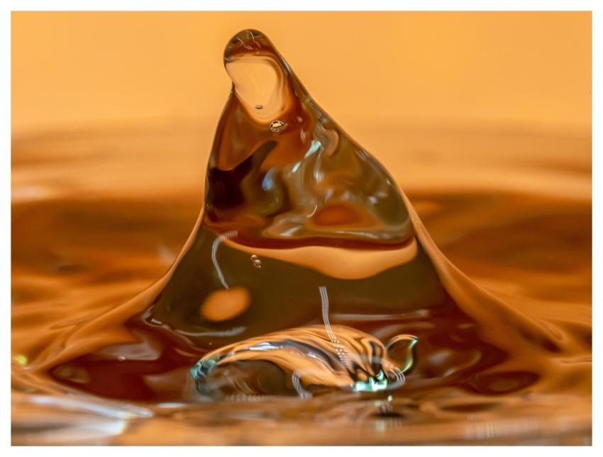 Waterdrop Close Up 4K Wallpaper 1920X1080 Wallpape