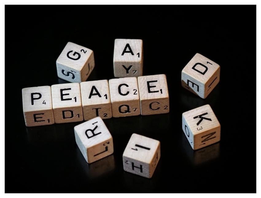 Scrabble Word Game Message