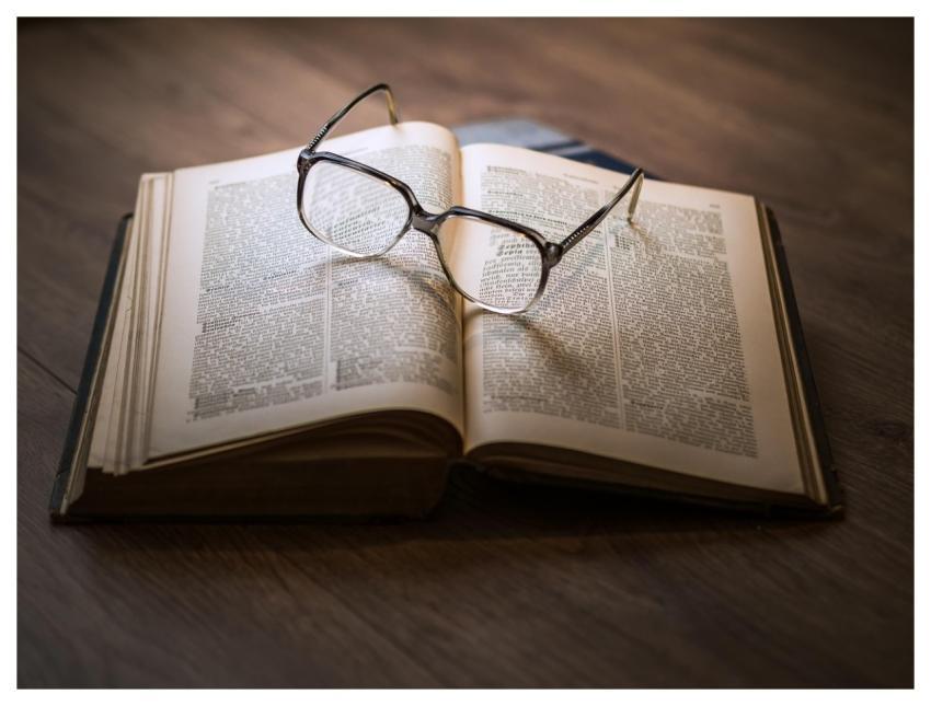 Glasses Book Education Eyeglasses