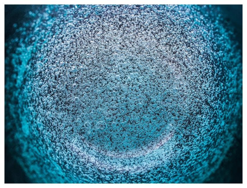 Bubbles Water Abstract Blue