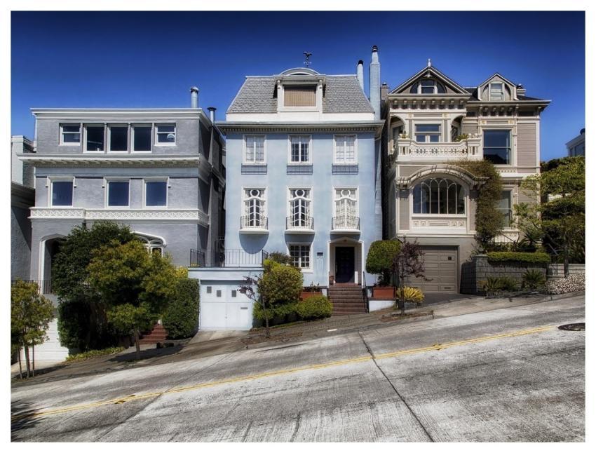 San Francisco California Houses Residential Area