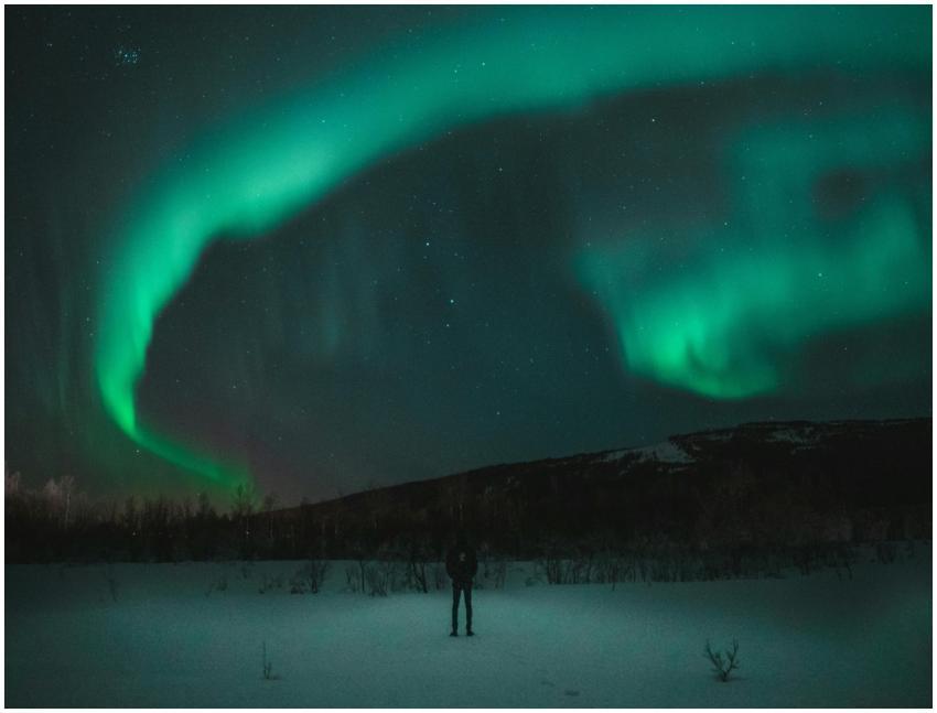A mesmerizing display of the aurora borealis illum