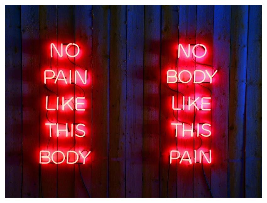 Neon Light Pains Body Red