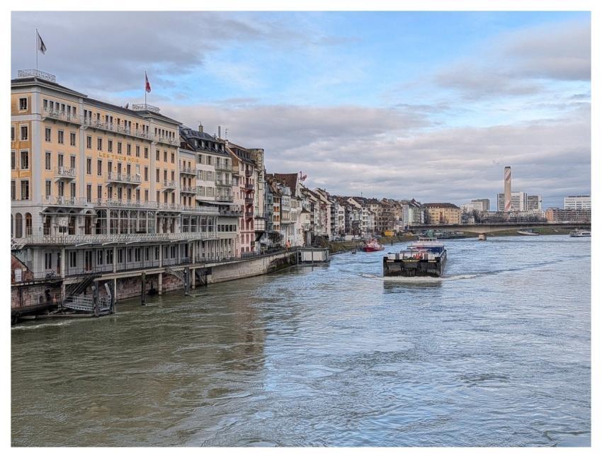 Basel Switzerland Rhine Rhine River