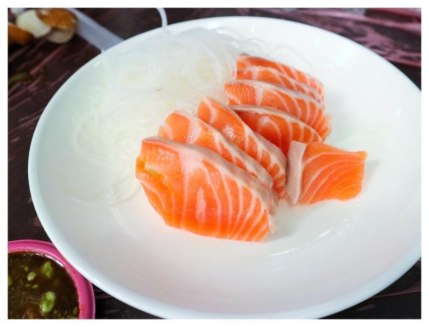Sashimi Salmon Nature Japanese Food