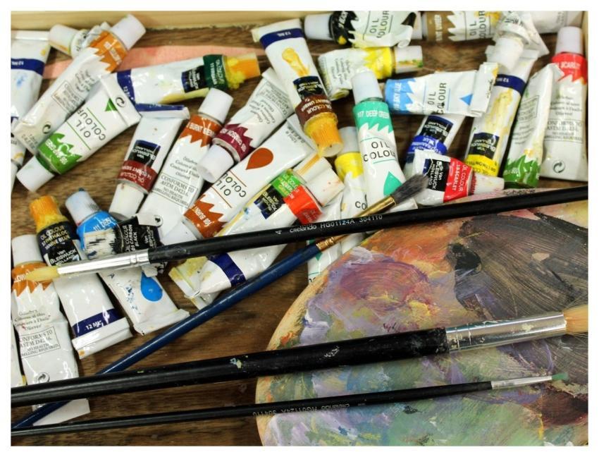 Paints Paint Brushes Art Supplies Hobby