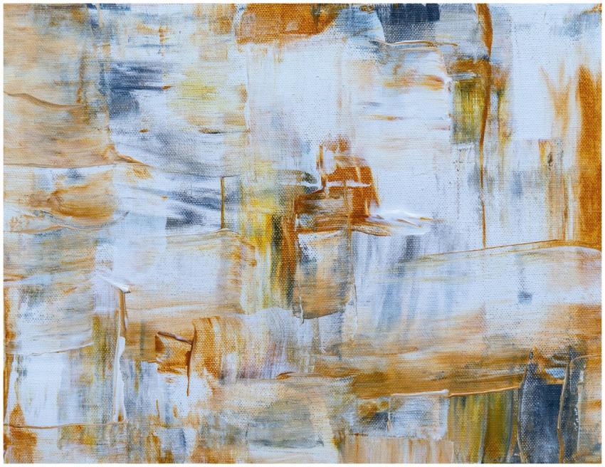 Vibrant abstract painting showcasing expressive br