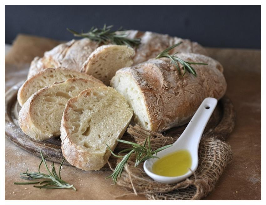 Loaf Ciabatta Flour Wheat Flour