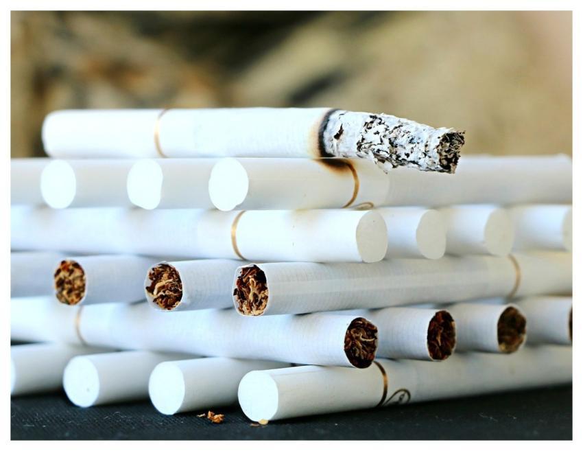 Cigarette Stack Ash Smoking
