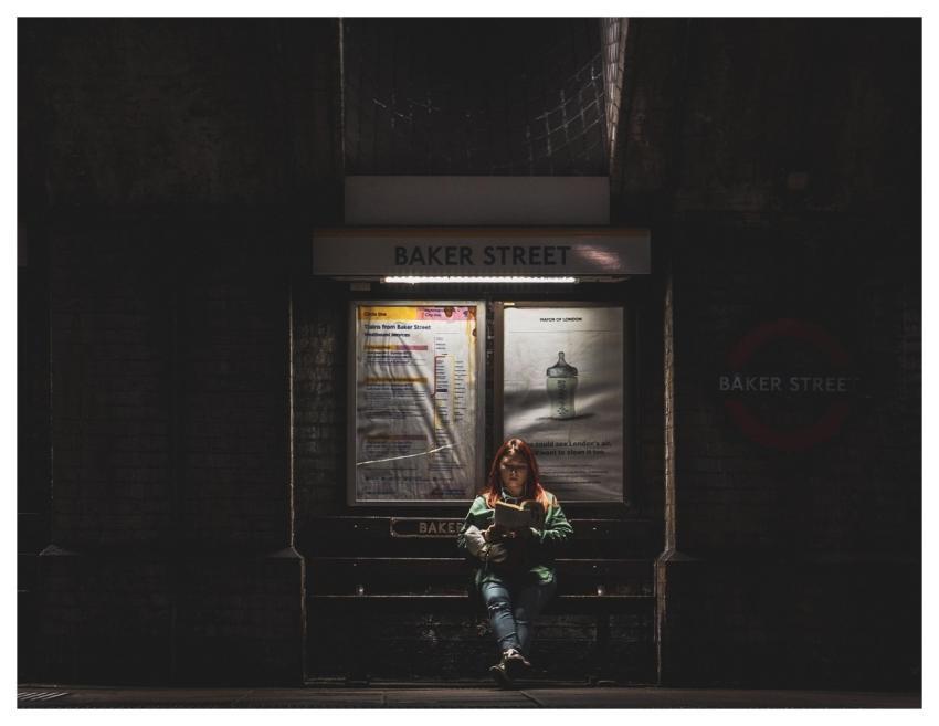 Book Person Reading Railway