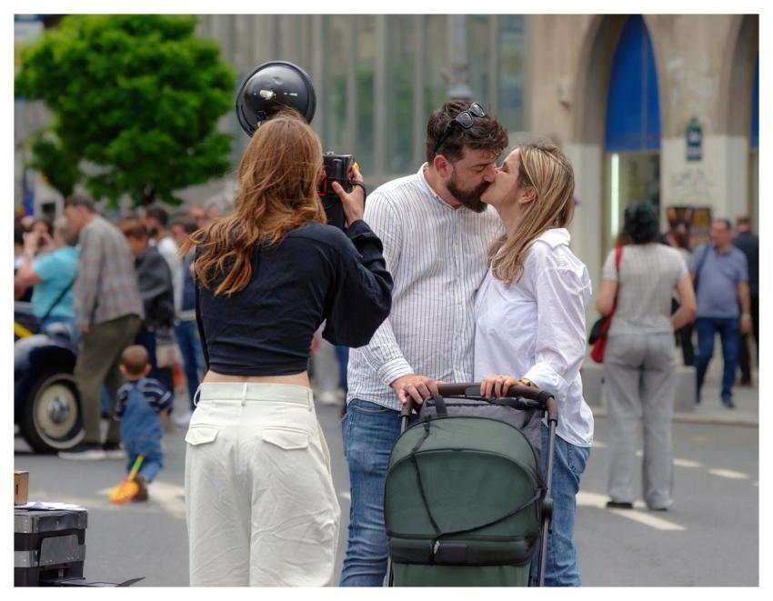 People Street Promenade Couple