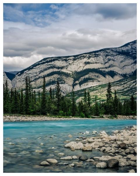Rockies Alberta Mountains Landscape
