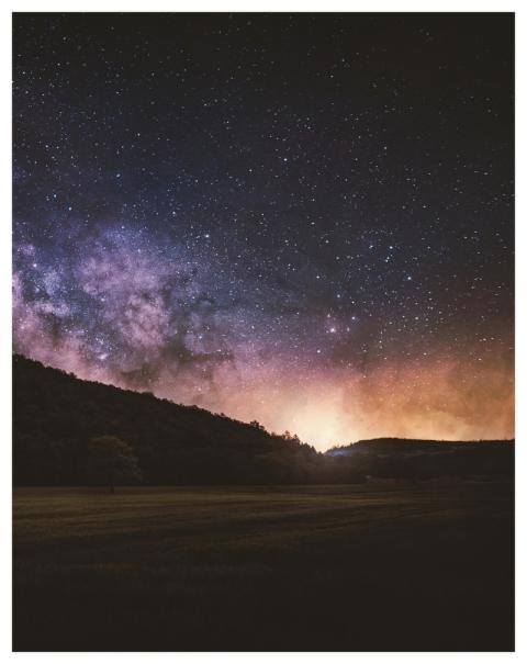 Milky Way Night Sky Space