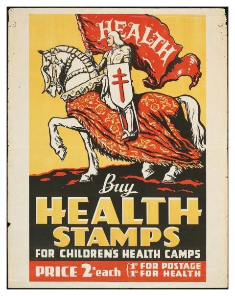 Poster, 'Buy Health Stamps' (1934)