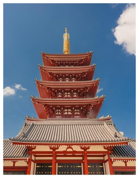 Asakusa Temple Senso-Ji Tokyo Asakusa