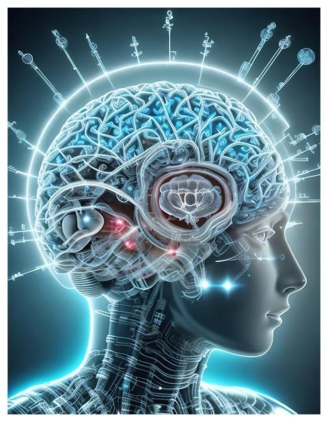 Woman Artificial Intelligence Fantasy New Technolo