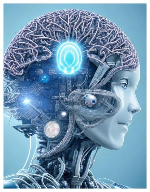 Cyborg Artificial Intelligence Humanoid Sci Fi