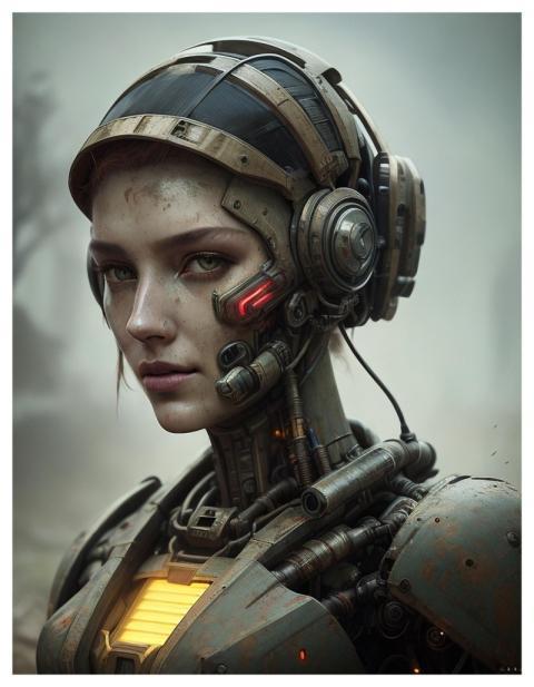 Woman Military Armor Soldier