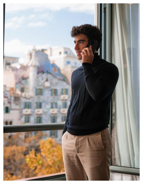 Ai Generated Man Phone Phone Call