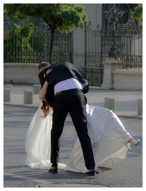 Couple Bride Groom People