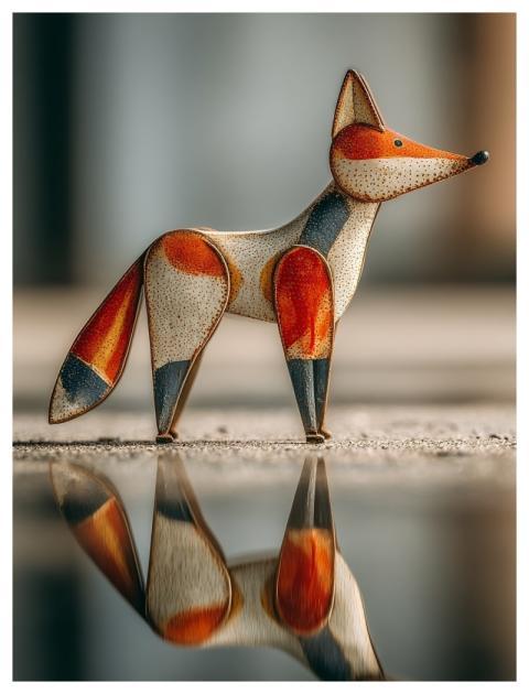 Toy Vintage Fox Retro
