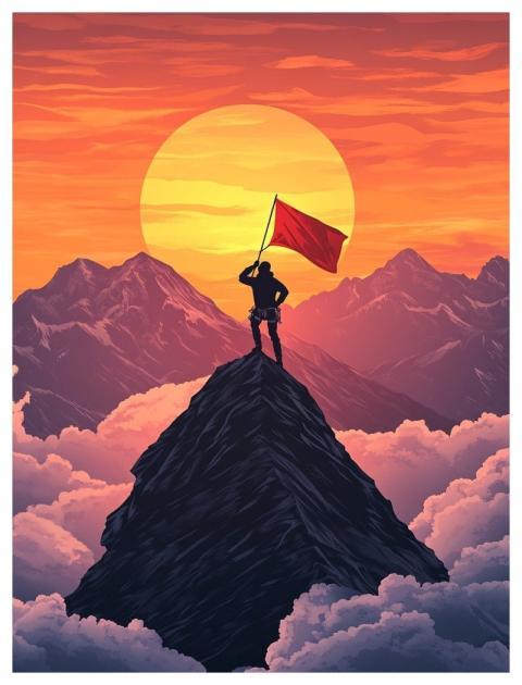 Success Business Growth Top