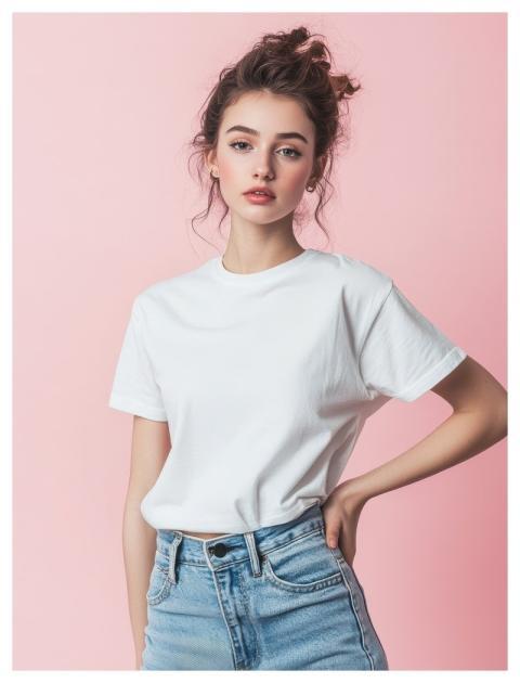 T-Shirt White T-Shirt Fashion Women Fashion