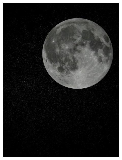 Moon Full Moon Universe Galaxy