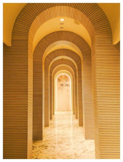 Architecture Dubai Middle East Hallway