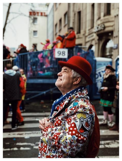 Old Man Costume Carnival Emotion