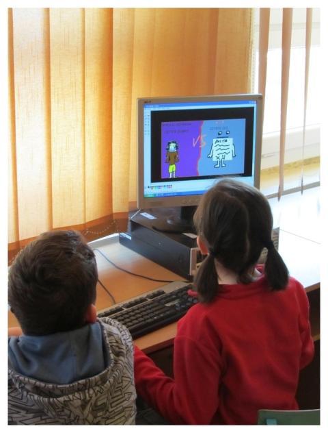 Children Pupils Painting Drawing