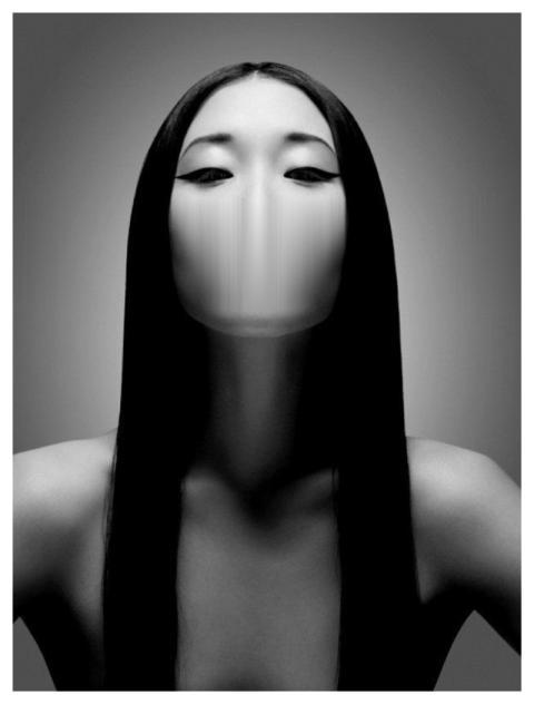 Woman Model Face Digital Art