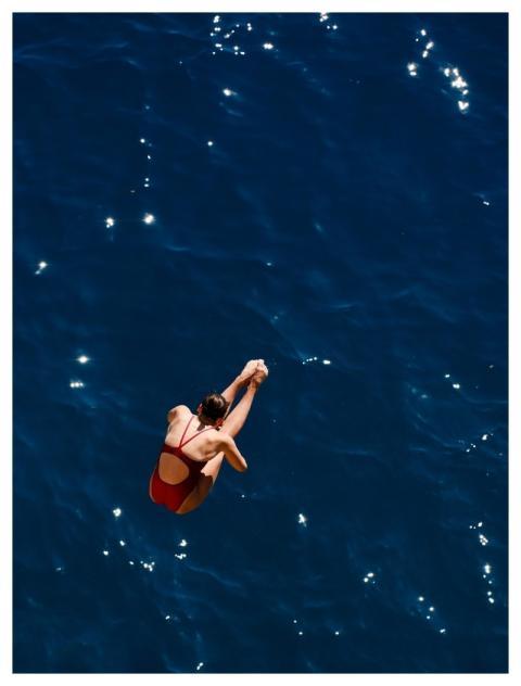 Dive Swimmer Jump Sport