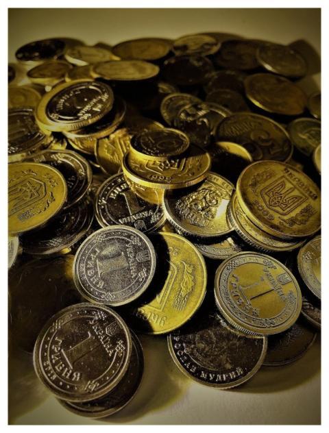 Cash Money Ukraine Coins