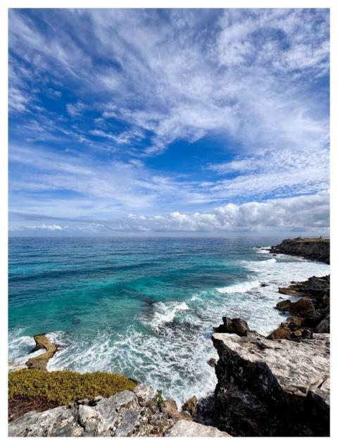 Island Ocean Water Landscape