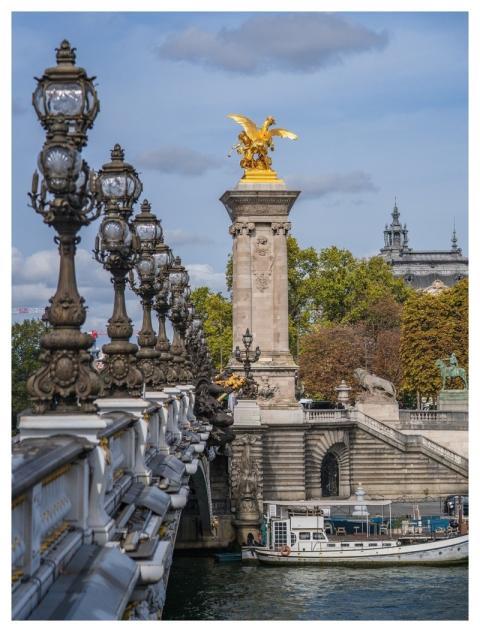 Pont Alexandre Paris Bridge Flow
