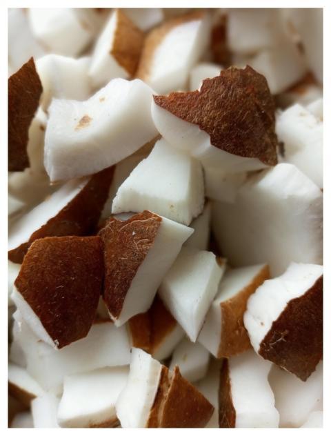 Coconut Coconut Meat Food Fruit