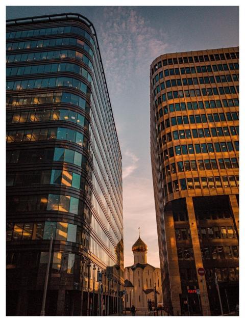 Moscow Building Russia City