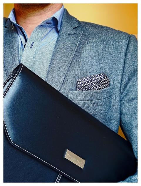 Man Suit Pouch Elegance