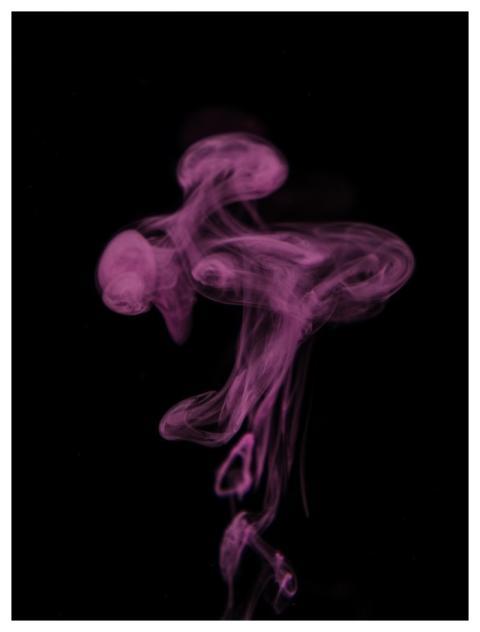Purple Pink Ink Smoke