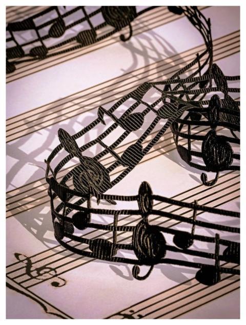 Music Notes Sheet Music 3D Music