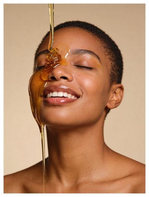 Beauty Skincare Honey Woman