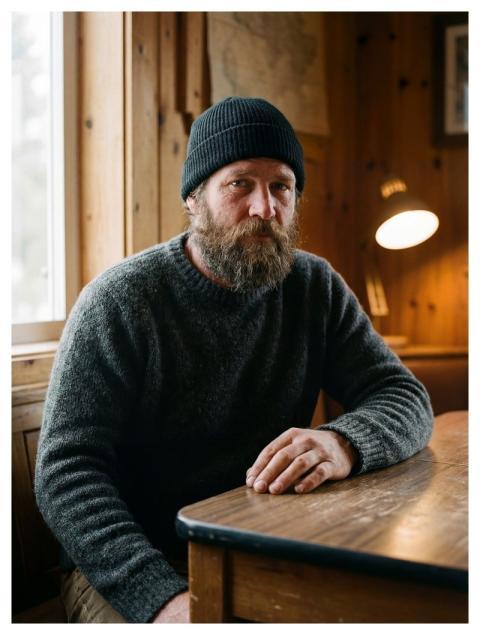 Man Beard Bearded Beanie