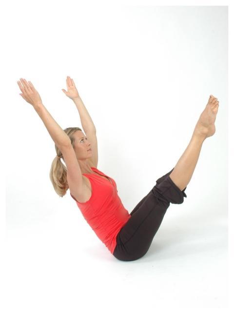 Woman Pilates Yoga Girl