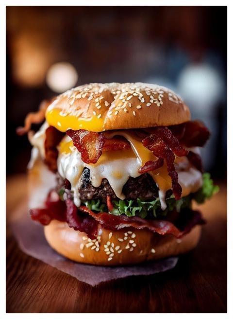 Cheeseburger Bacon Mayo Cheddar