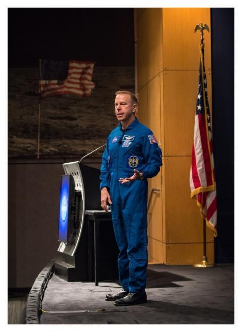 NASA Astronaut Tim Kopra Speaks at Safety and Heal