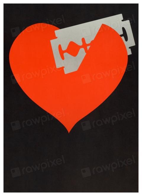 Injured heart, mental health