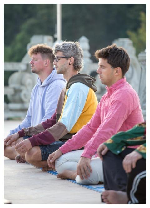 Man Meditate Relax Boy