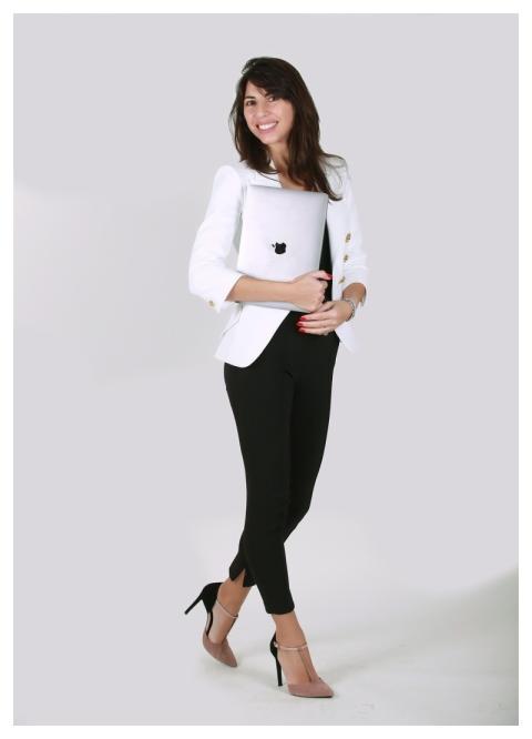 Business Woman Computer Network Marketing